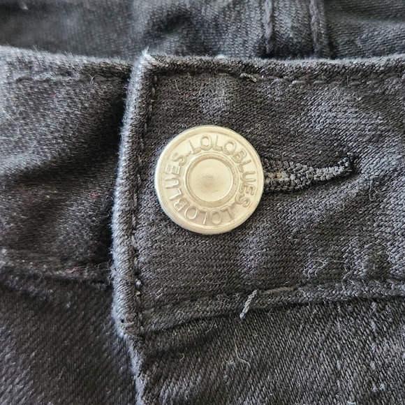 Black straight leg highwaist jeans - Picture 6 of 7